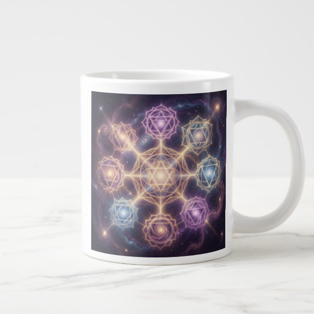 The 7 Chakras 7 Giant Coffee Mug (Right)