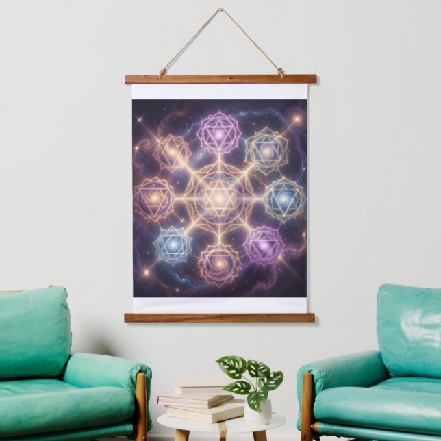The 7 Chakras 7 Hanging Tapestry (Living Room)