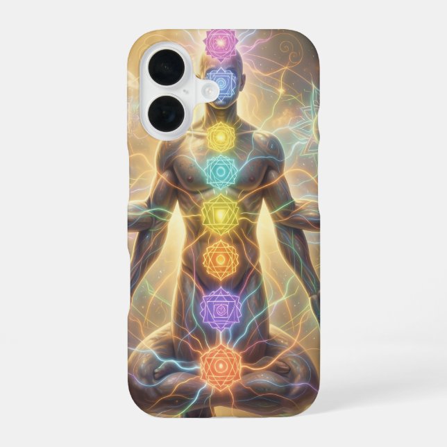 The 7 Chakras´7 iPhone Case (Back)