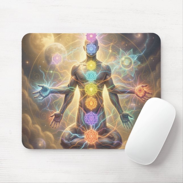 The 7 Chakras´7 Mouse Pad (With Mouse)