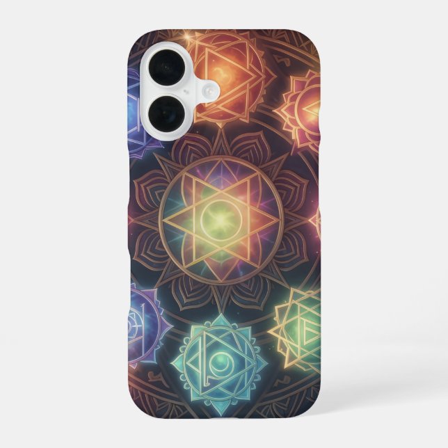 The 7 Chakras´8 iPhone Case (Back)