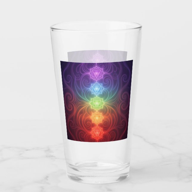 The 7 Chakras´9 Glass (Front)