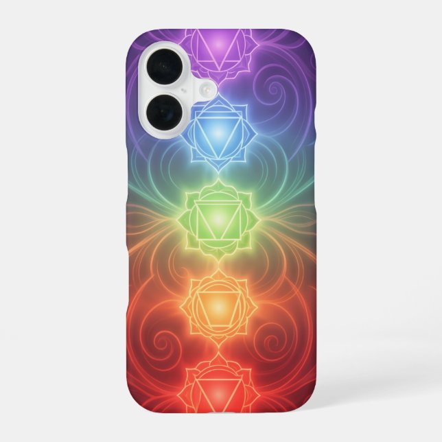 The 7 Chakras´9 iPhone Case (Back)