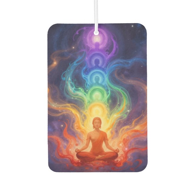The 7 Chakras Air Freshener (Front)