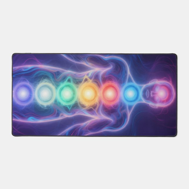  The 7 Chakras Desk Mat (Front)