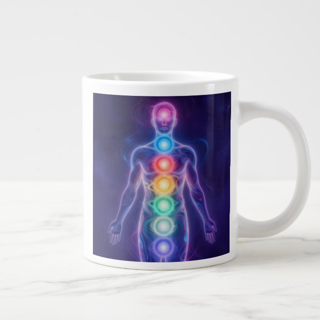  The 7 Chakras Giant Coffee Mug (Right)