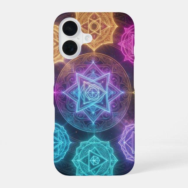 The 7 Chakras iPhone Case (Back)