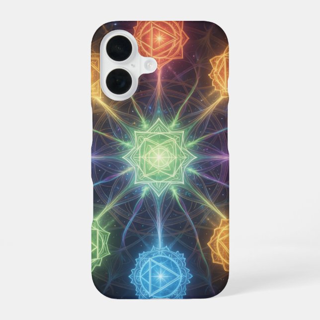 The 7 Chakras Iphone Case (Back)