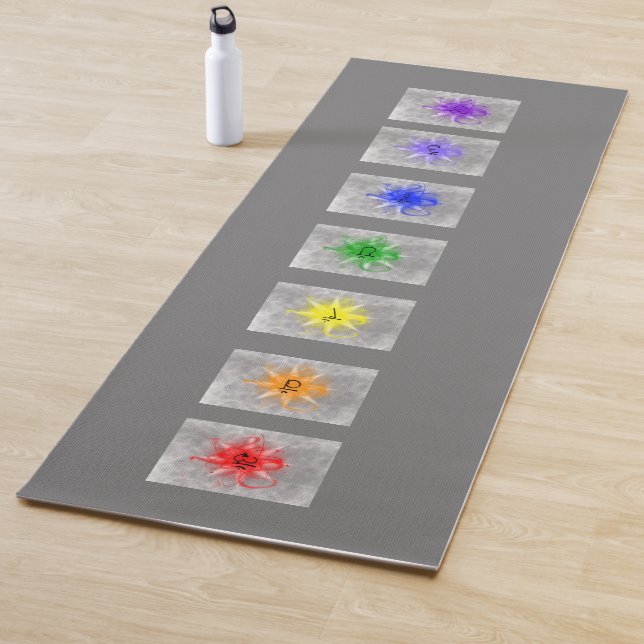 The 7 Chakras training mat (In Situ)
