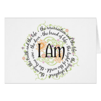the 7 I Am Statements Cards