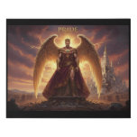 The 7 Virtues of Satanism: Pride Faux Canvas Print