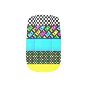 The 80's minx nail wraps