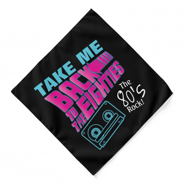 The 80's Rock Bandana (Front)