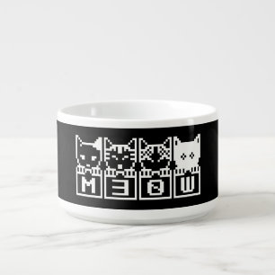 THE 8-BIT CATS M30W BOWL