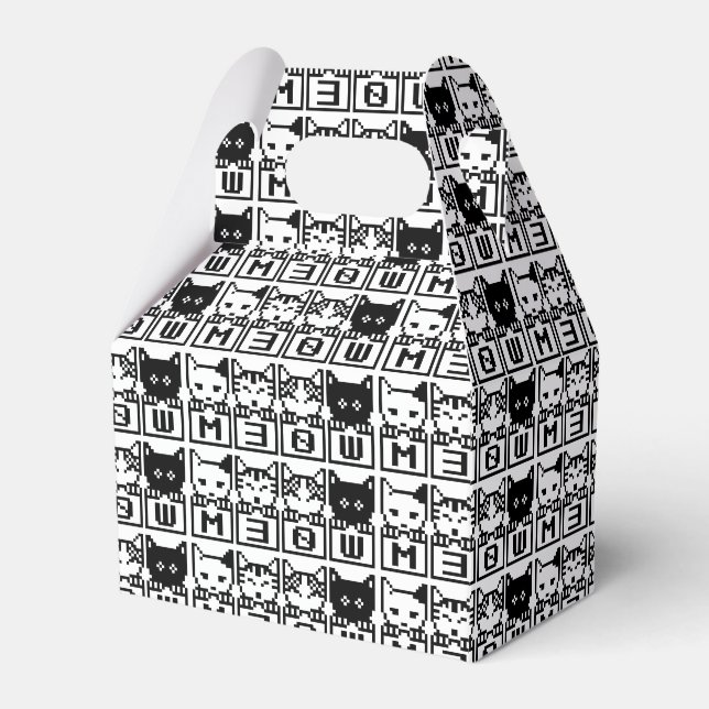 THE 8-BIT CATS M30W FAVOR BOXES (Front Side)
