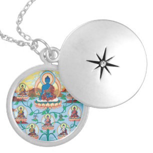 The 8 Medicine Buddhas - Healing Masters - locket
