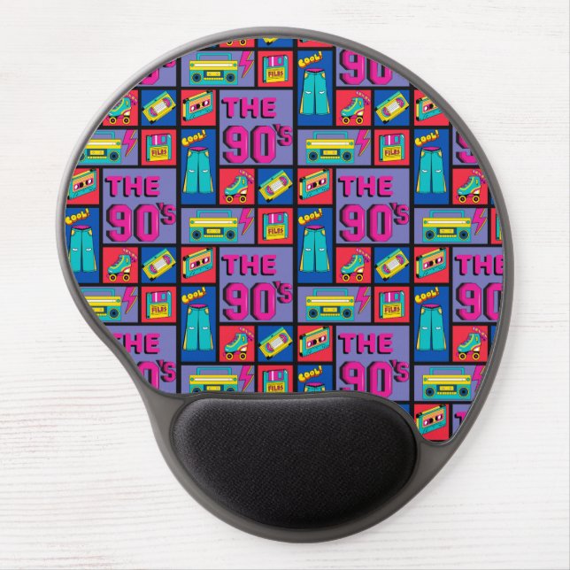 The 90's gel mouse pad (Front)