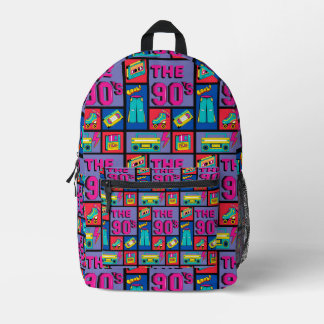 The 90's printed backpack