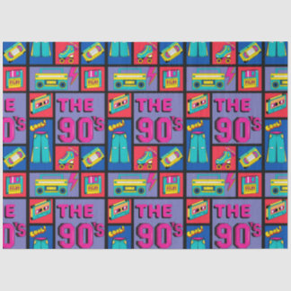 The 90's tissue paper