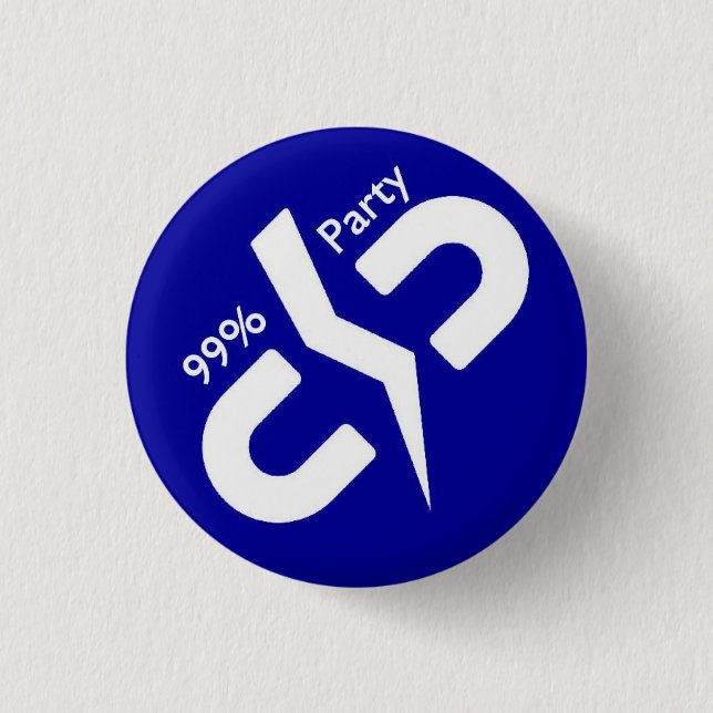 The 99% Party Button (Front)