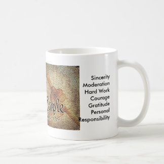 The 9-12 Project Mosaic and The 12 Values Coffee Mug