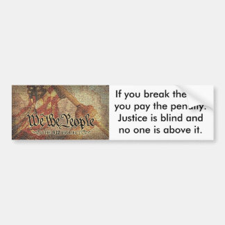 The 9-12 Project Mosaic and the 9 Principles Bumper Sticker