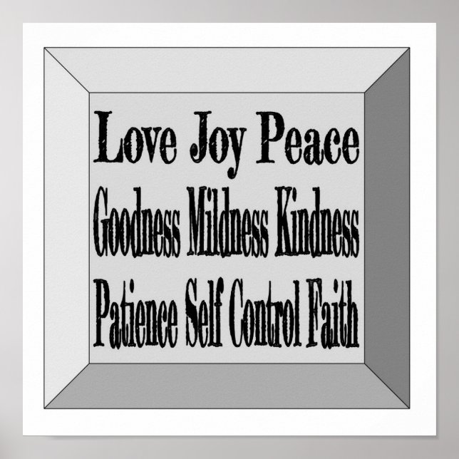 The 9 Fruits Poster (Front)