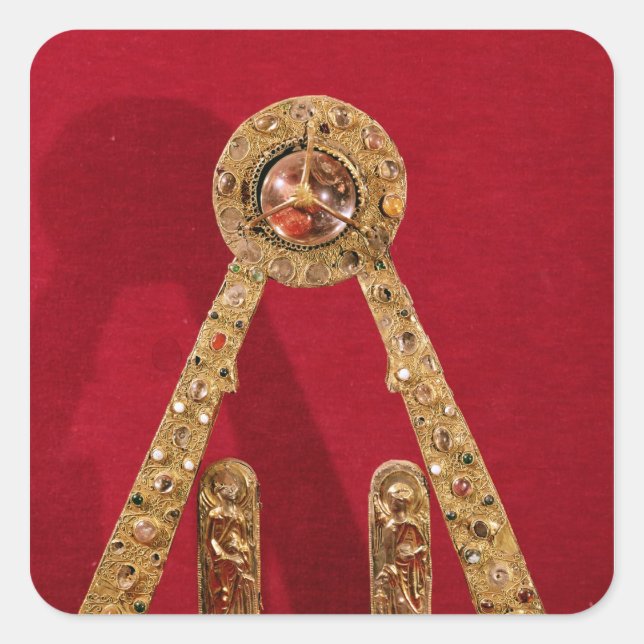 The 'A' of Charlemagne Square Sticker (Front)