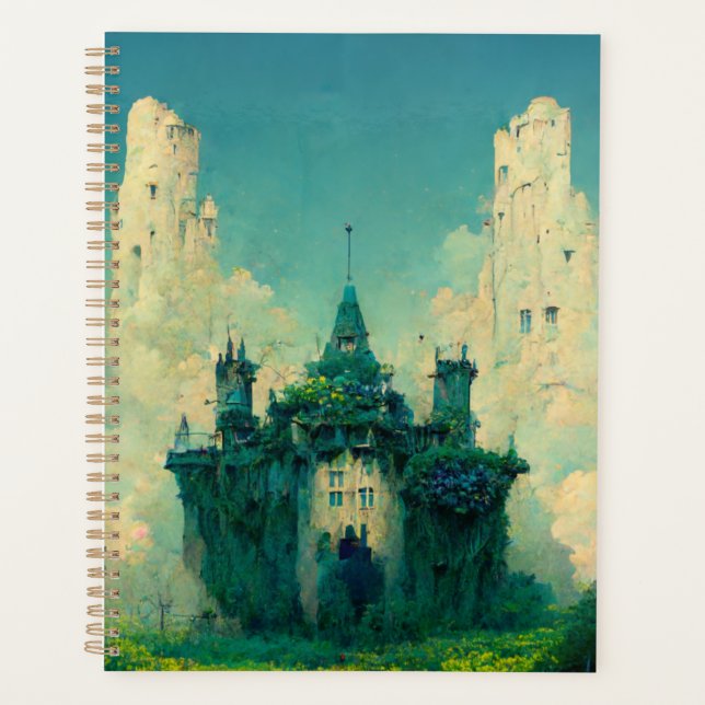 The Abandoned Chateau Fantasy Sci-Fi Planner (Front)