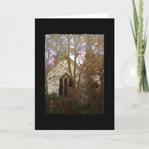 The Abandoned Church Card