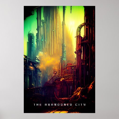 The Abandoned City Poster
