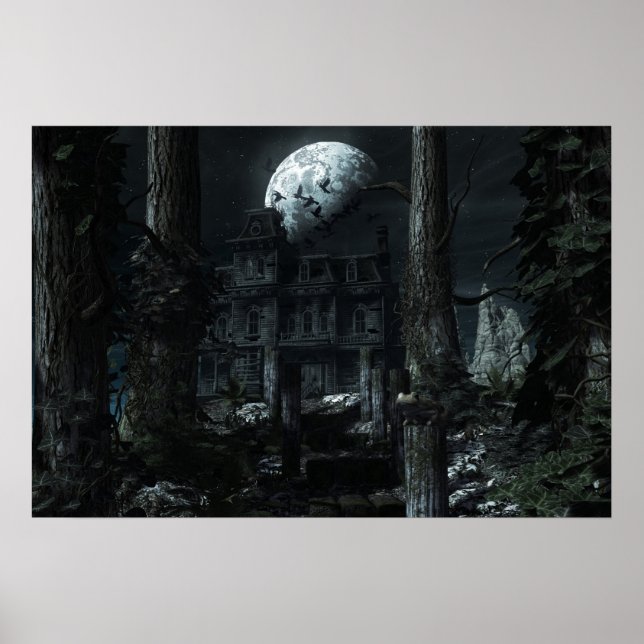 The Abandoned House Poster (Front)