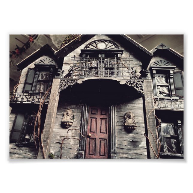 The Abandoned House Print - Abandoned Miniatures (Front)