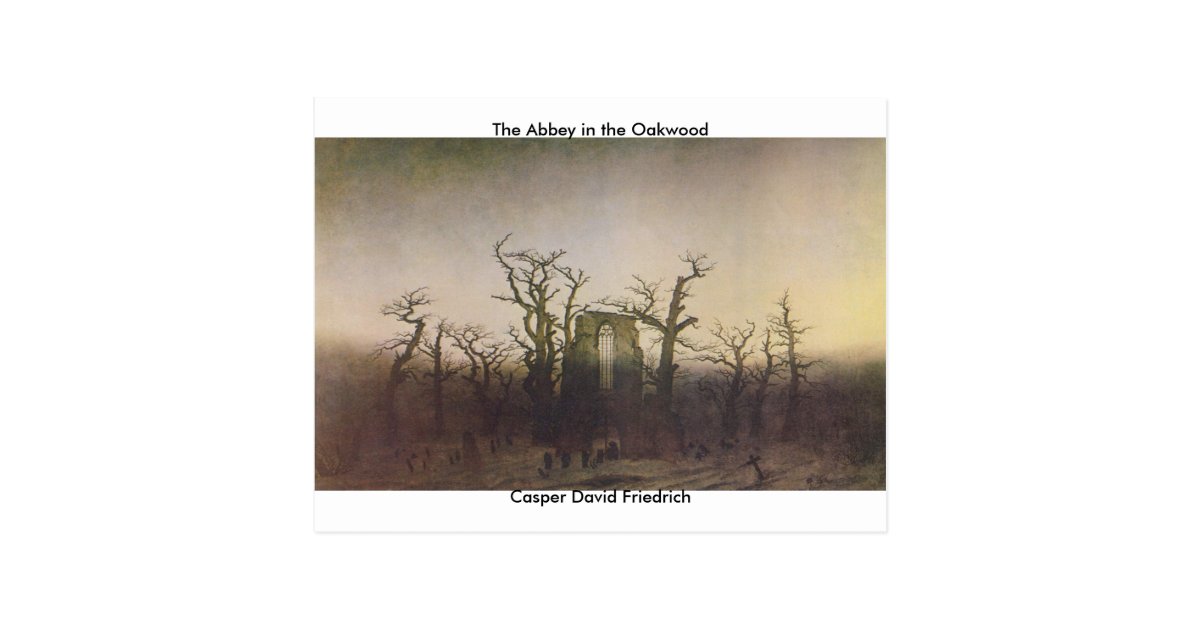 The Abbey in the Oakwood Postcard | Zazzle