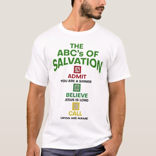 The ABCs of Salvation T_Shirt