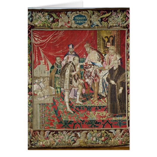 The Abdication of Charles V Cards (Front)