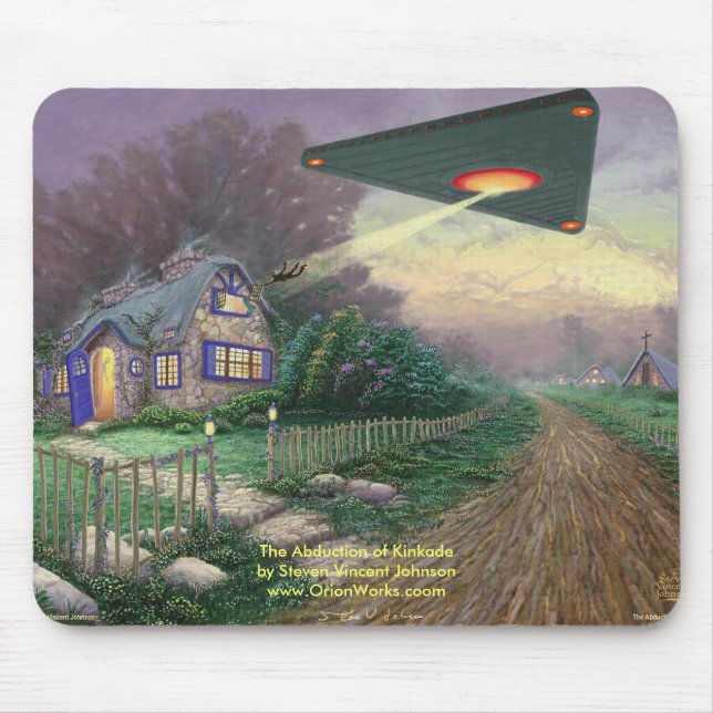The Abduction of Kinkade, The Abduction of Kink... Mouse Pad (Front)