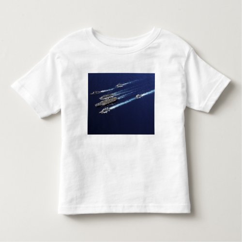 The Abraham Lincoln Carrier Strike Group ships Toddler T_shirt