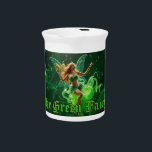The Absinthe Green Fairy Beverage Pitcher<br><div class="desc">The Absinthe Green Fairy</div>