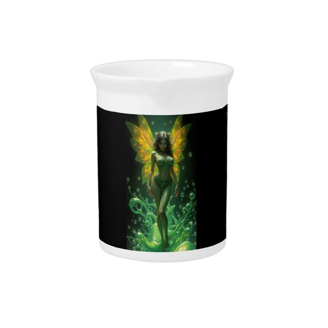 The Absinthe Green Fairy Beverage Pitcher (Front)