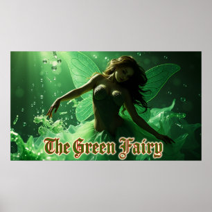 The Absinthe Green Fairy Poster