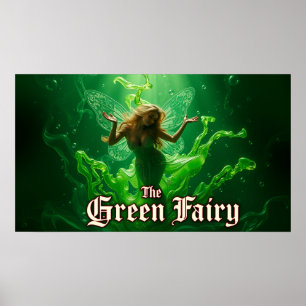 The Absinthe Green Fairy Poster