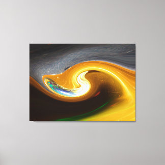 The abstract Trumpet Canvas Print