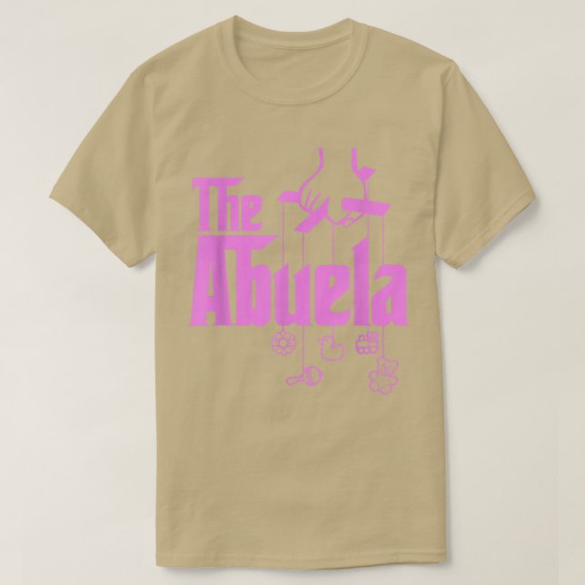 The Abuela Spanish Grandmother  T-Shirt (Design Front)