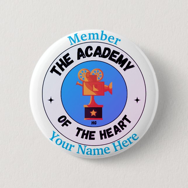 The Academy of the Heart Button (Front)