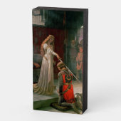 The Accolade by Edmund Blair Leighton, c. 1901 Wooden Box Sign (Angled Vertical)