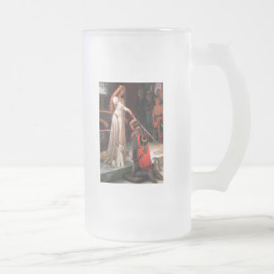 The Accolade - Wire Fox Terrier #4 Frosted Glass Beer Mug