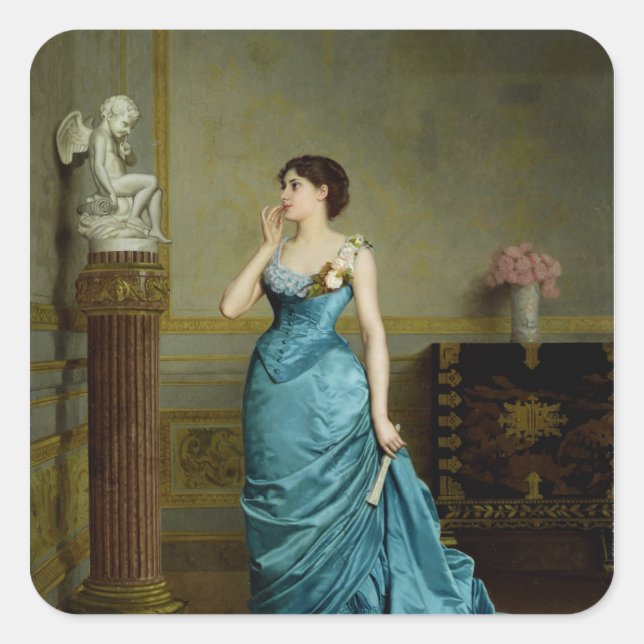 The Accomplice Square Sticker (Front)