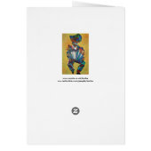 The Accordionist Cubism Art (Back)