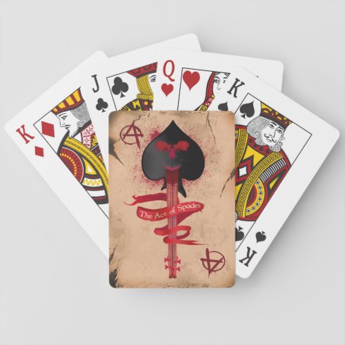 The Ace of Spades Playing Cards